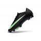 Nike New Mercurial Vapor XVII Elite FG Cleat Black Green