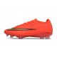 Nike New Mercurial Vapor XVII Elite FG Cleat Red Golden