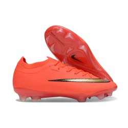 Nike New Mercurial Vapor XVII Elite FG Cleat Red Golden