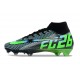 New Nike Mercurial Superfly 10 Elite FG Shoes Black Green