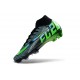 New Nike Mercurial Superfly 10 Elite FG Shoes Black Green