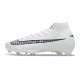 New Nike Mercurial Superfly 10 Elite FG Shoes White Black