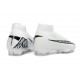 New Nike Mercurial Superfly 10 Elite FG Shoes White Black