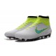 New Top 2016 Nike Magista Obra FG Football Boot White Green