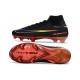 New Nike Mercurial Superfly 10 Elite FG Shoes Black Orange