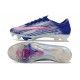 Nike New Mercurial Vapor XVII Elite FG Cleat Blue Silver Pink