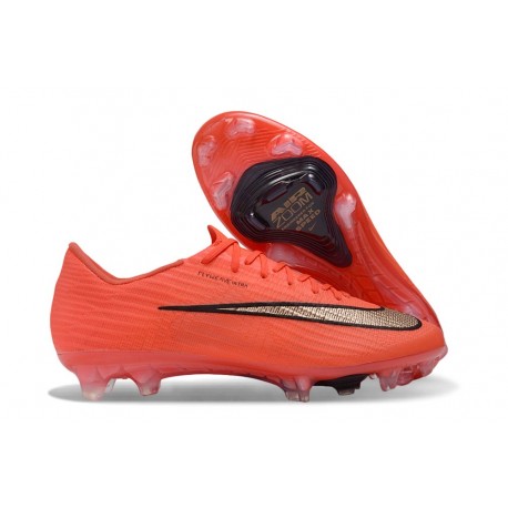 Nike New Mercurial Vapor XVII Elite FG Cleat Hyper Crimson Gold