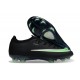 Nike New Mercurial Vapor XVII Elite FG Cleat Black Illusion Green