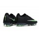 Nike New Mercurial Vapor XVII Elite FG Cleat Black Illusion Green