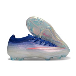 Nike New Mercurial Vapor XVII Elite FG Cleat Blue White Pink