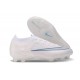 Nike Zoom Mercurial Vapor 17 Elite FG Soccer Shoes White Cyan