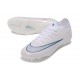 Nike Zoom Mercurial Vapor 17 Elite FG Soccer Shoes White Cyan