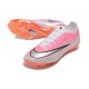 Nike Zoom Mercurial Vapor 17 Elite FG Soccer Shoes Pink White Silver