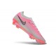 Nike Zoom Mercurial Vapor 17 Elite FG Soccer Shoes Pink White Silver