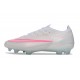 Nike Zoom Mercurial Vapor 17 Elite FG Soccer Shoes White Pink