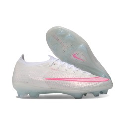 Nike Zoom Mercurial Vapor 17 Elite FG Soccer Shoes White Pink