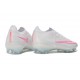 Nike Zoom Mercurial Vapor 17 Elite FG Soccer Shoes White Pink
