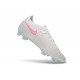 Nike Zoom Mercurial Vapor 17 Elite FG Soccer Shoes White Pink