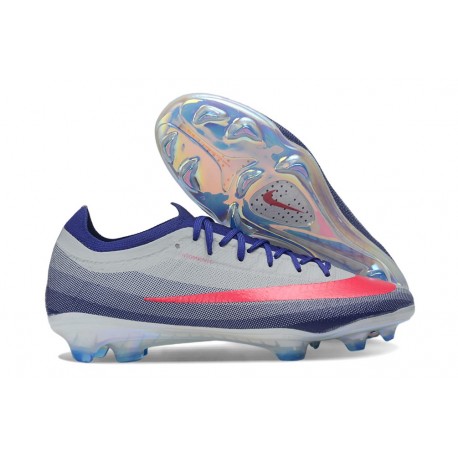 Nike Zoom Mercurial Vapor 17 Elite FG Soccer Shoes Blue Red