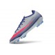 Nike Zoom Mercurial Vapor 17 Elite FG Soccer Shoes Blue Red