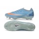 Nike Zoom Mercurial Vapor 17 Elite FG Soccer Shoes Cyan Orange