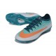 Nike Zoom Mercurial Vapor 17 Elite FG Soccer Shoes Green Orange