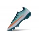 Nike Zoom Mercurial Vapor 17 Elite FG Soccer Shoes Green Orange