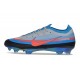 Nike Zoom Mercurial Vapor 17 Elite FG Soccer Shoes Blue Crimson