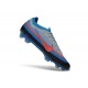 Nike Zoom Mercurial Vapor 17 Elite FG Soccer Shoes Blue Crimson