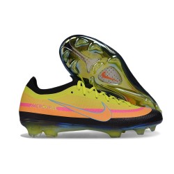 Nike Zoom Mercurial Vapor 17 Elite FG Soccer Shoes Yellow Black