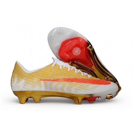 Nike Air Zoom Mercurial Superfly 11 Elite FG Ronaldo CR7 Gold Red