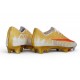 Nike Air Zoom Mercurial Superfly 11 Elite FG Ronaldo CR7 Gold Red