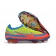 Nike Air Zoom Mercurial Vapor XVII Elite FG Cleats Yellow Blue Crimson