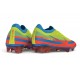 Nike Air Zoom Mercurial Vapor XVII Elite FG Cleats Yellow Blue Crimson
