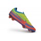 Nike Air Zoom Mercurial Vapor XVII Elite FG Cleats Yellow Blue Crimson