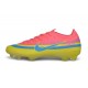 Nike Air Zoom Mercurial Vapor XVII Elite FG Cleats Crimson Yellow Blue