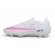 Nike Air Zoom Mercurial Vapor XVII Elite FG Cleats CR7 White Pink