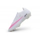 Nike Air Zoom Mercurial Vapor XVII Elite FG Cleats CR7 White Pink