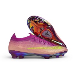 Nike Air Zoom Mercurial Vapor XVII Elite FG Cleats Purple Yellow