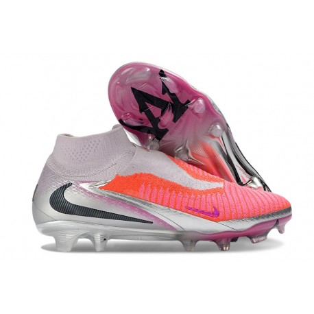 Nike Phantom 6 Elite High FG Shoes Alexia Putellas Bright Crimson Black
