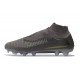 Nike Phantom 6 Elite High FG Soccer Cleats Med Ash Gold Amber Black
