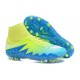 Nike Hypervenom Phantom II FG 2016 Mens Soccer Shoes Green Blue White