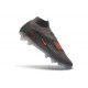 Nike Phantom 6 Elite High FG Soccer Cleats Med Ash Gold Amber Black