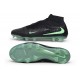 Nike Phantom 6 Elite High FG Soccer Cleats Black Green