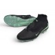 Nike Phantom 6 Elite High FG Soccer Cleats Black Green