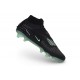 Nike Phantom 6 Elite High FG Soccer Cleats Black Green