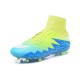 Nike Hypervenom Phantom II FG 2016 Mens Soccer Shoes Green Blue White