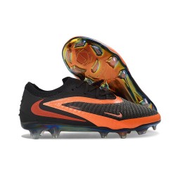 Nike Phantom 6 Elite Low FG Boot Black Brt Crimson