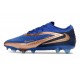 New Nike Phantom 6 Elite Low Gras Soccer Cleats Royal Blue Golden