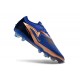 New Nike Phantom 6 Elite Low Gras Soccer Cleats Royal Blue Golden
